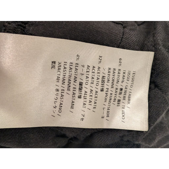 Stella McCartney Black Trousers Size 6 minimalist office work pants career wear - Picture 8 of 8